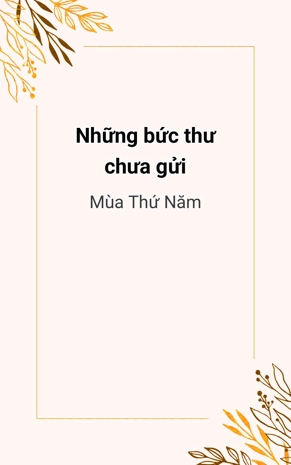 Những Bức Thư Chưa Gửi