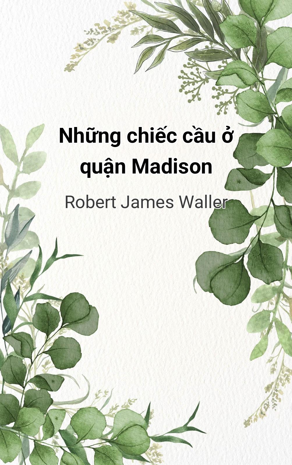 Những Chiếc Cầu Ở Quận Madison