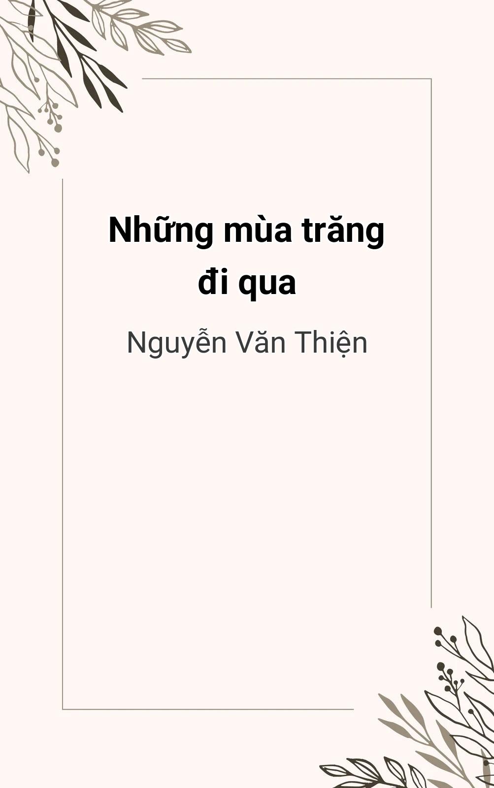 Những Mùa Trăng Đi Qua