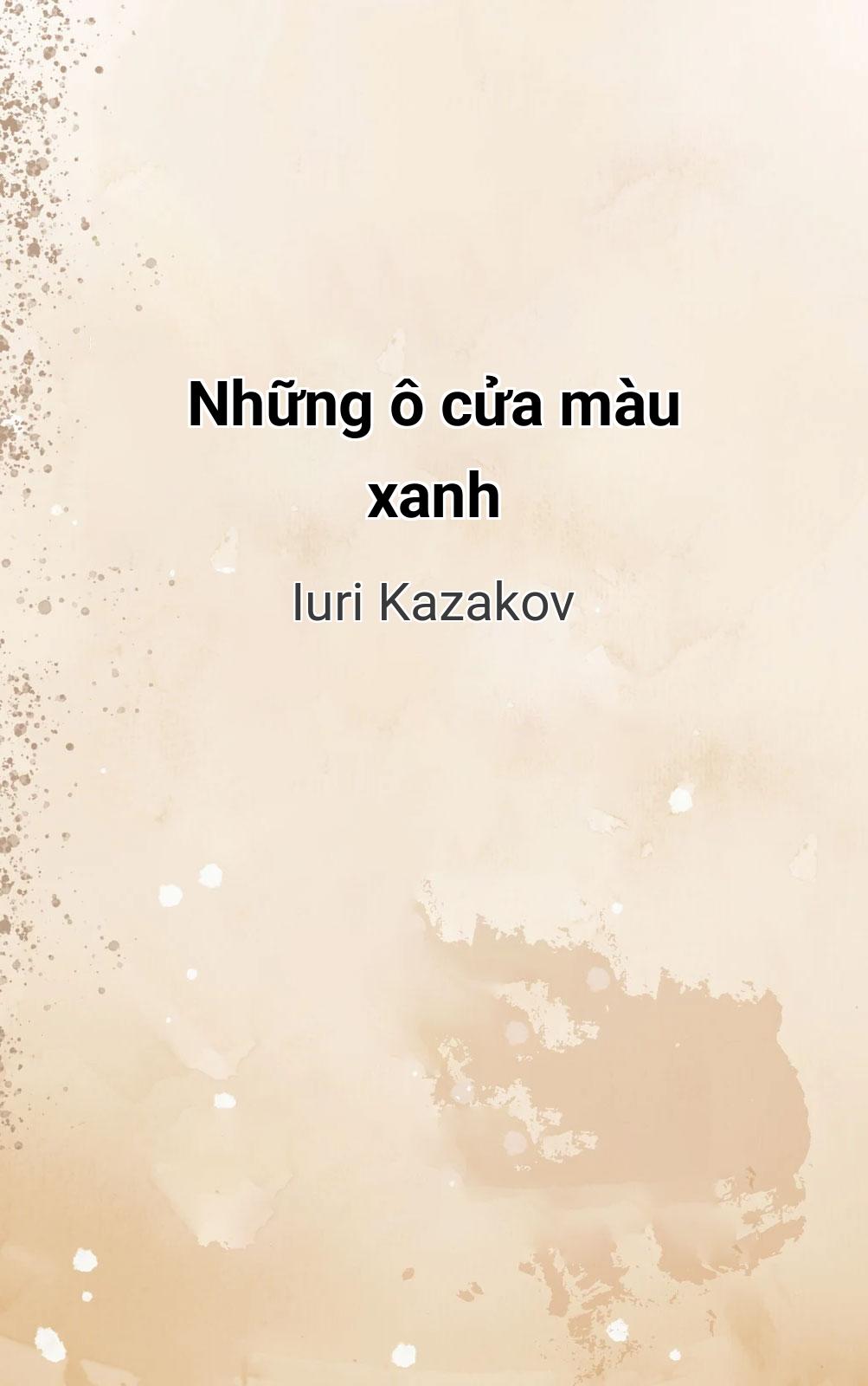 Những Ô Cửa Màu Xanh