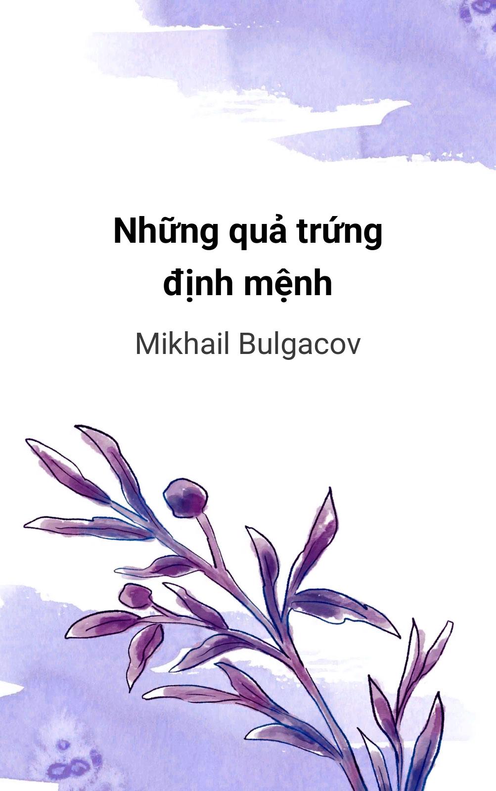 Những Quả Trứng Định Mệnh