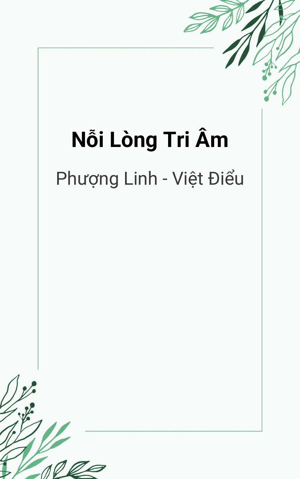 Nỗi Lòng Tri Âm