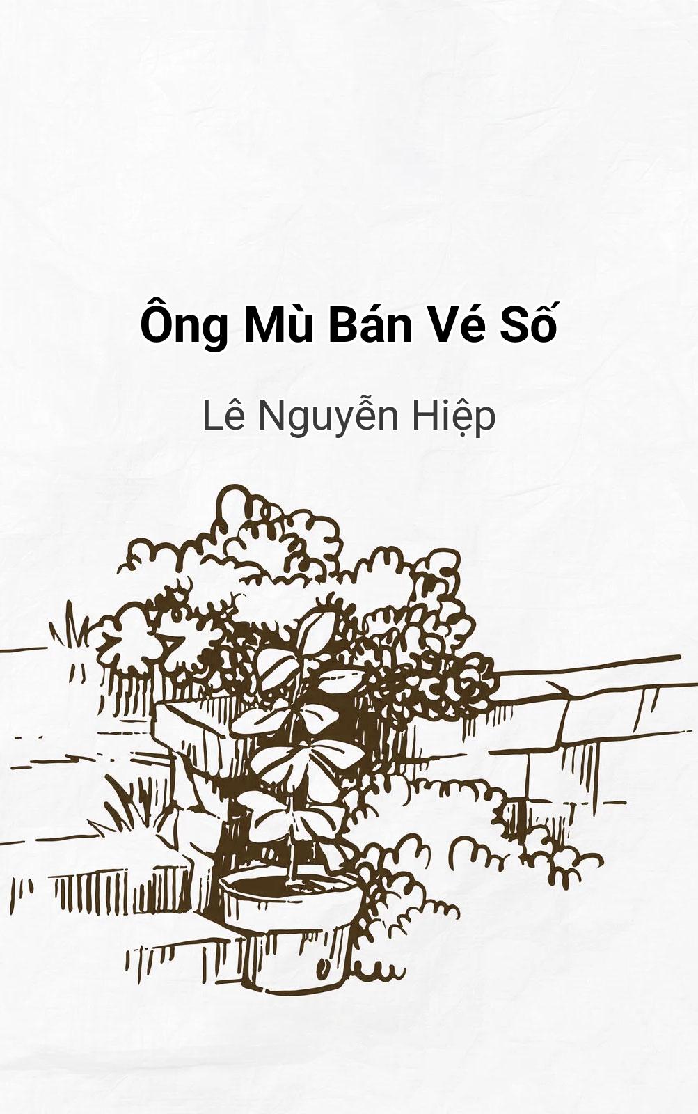 Ông Mù Bán Vé Số