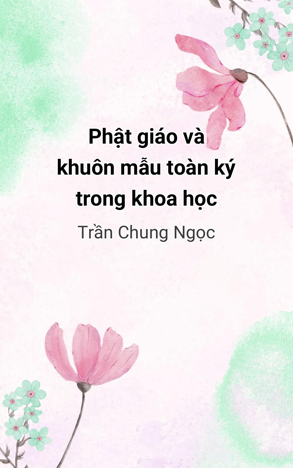 Phật Giáo Và Khuôn Mẫu Toàn Ký Trong Khoa Học