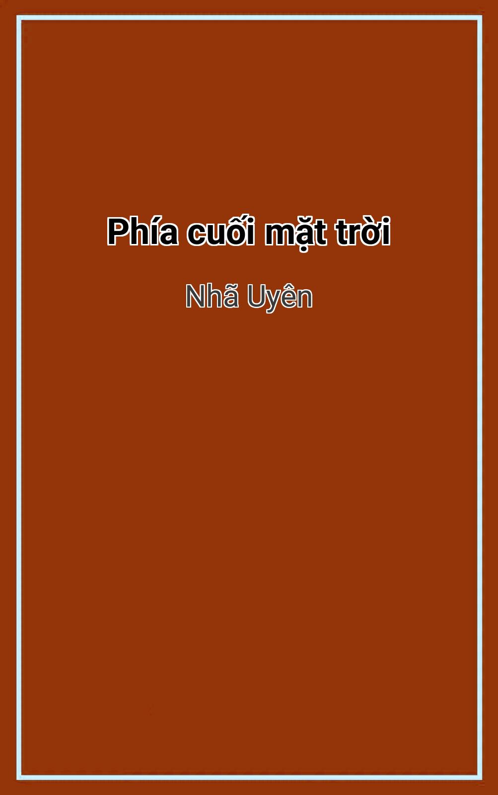 Phía Cuối Mặt Trời