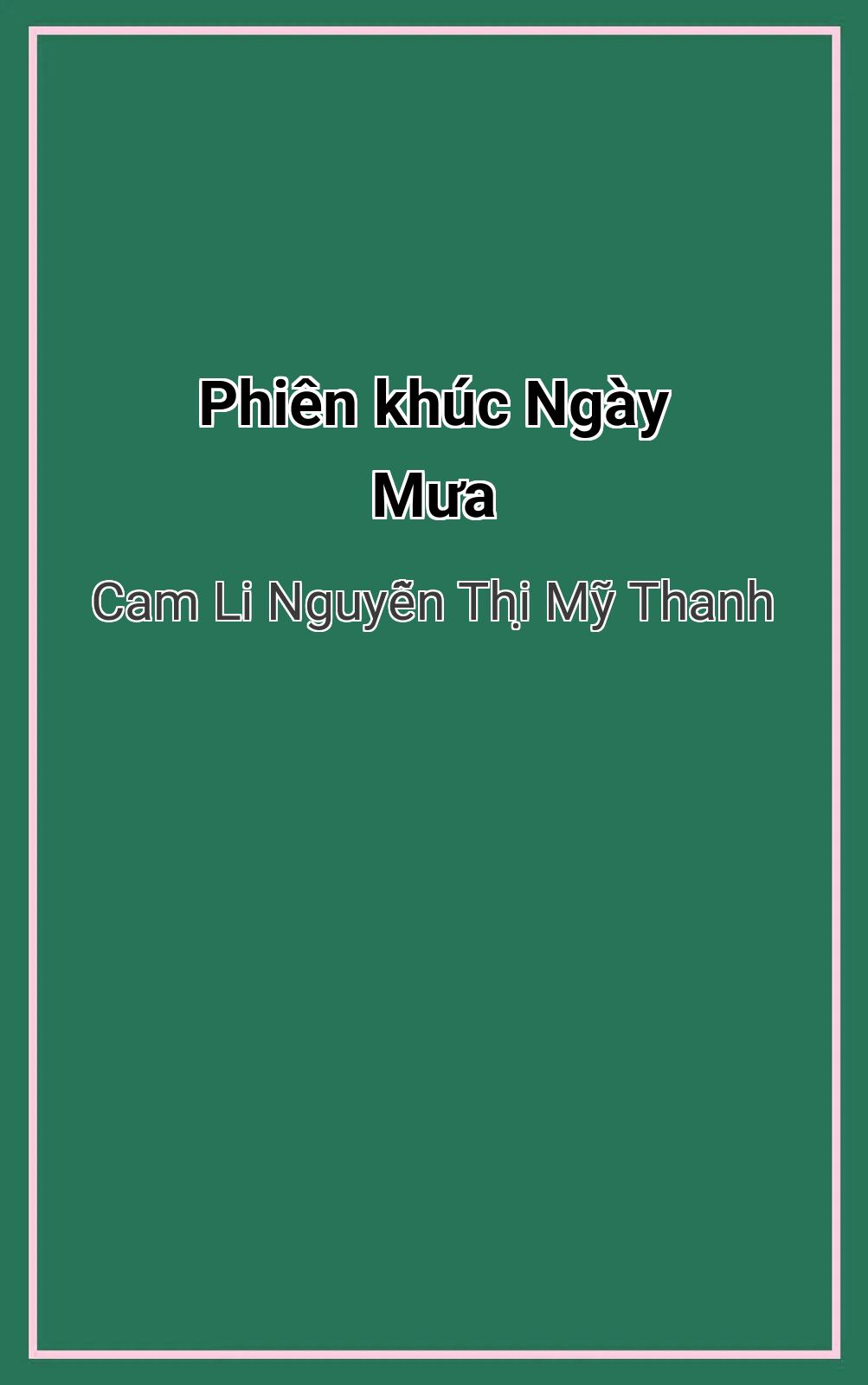 Phiên Khúc Ngày Mưa