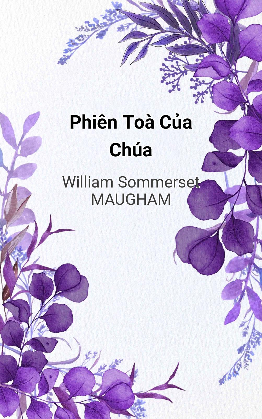 Phiên Toà Của Chúa