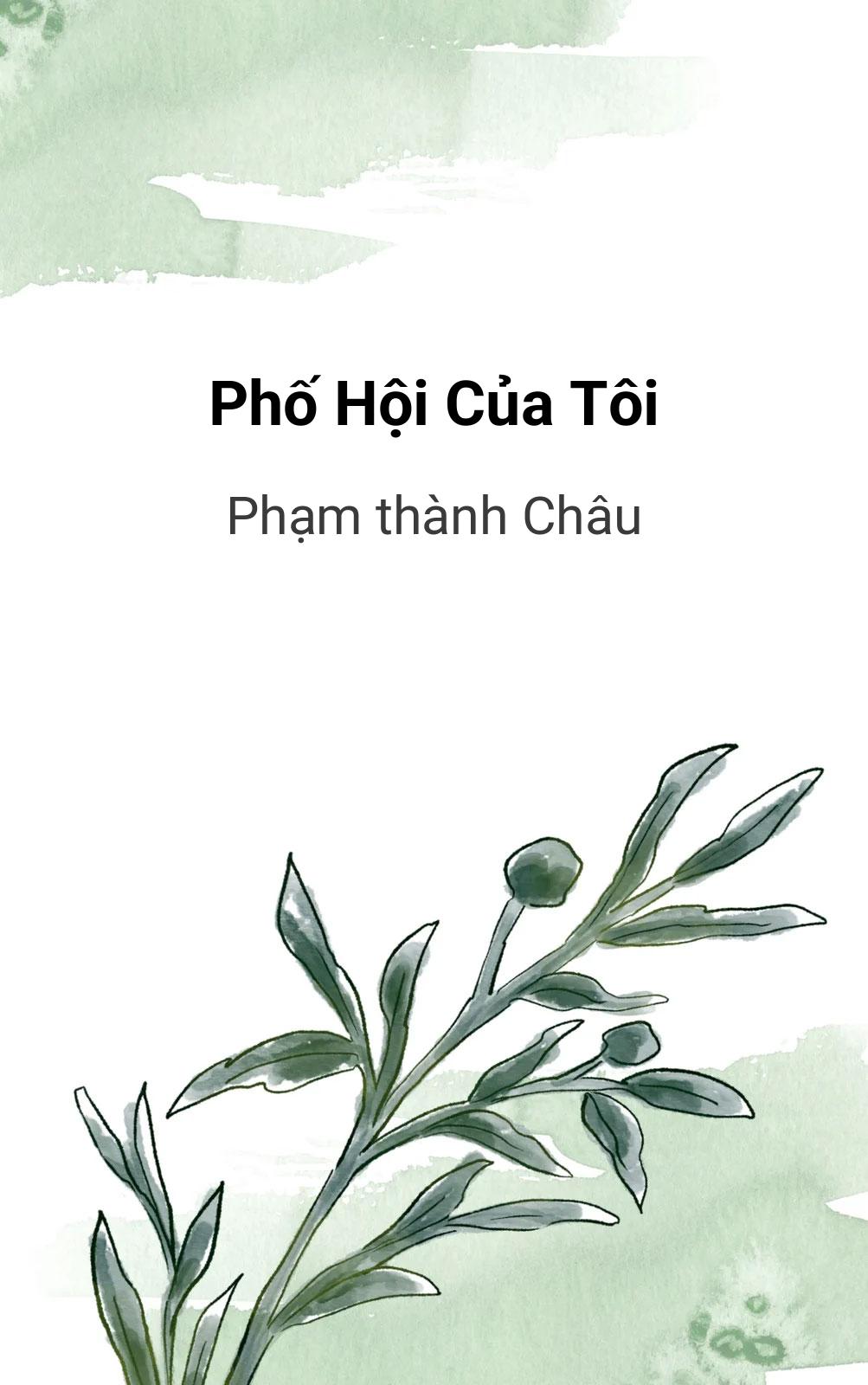 Phố Hội Của Tôi