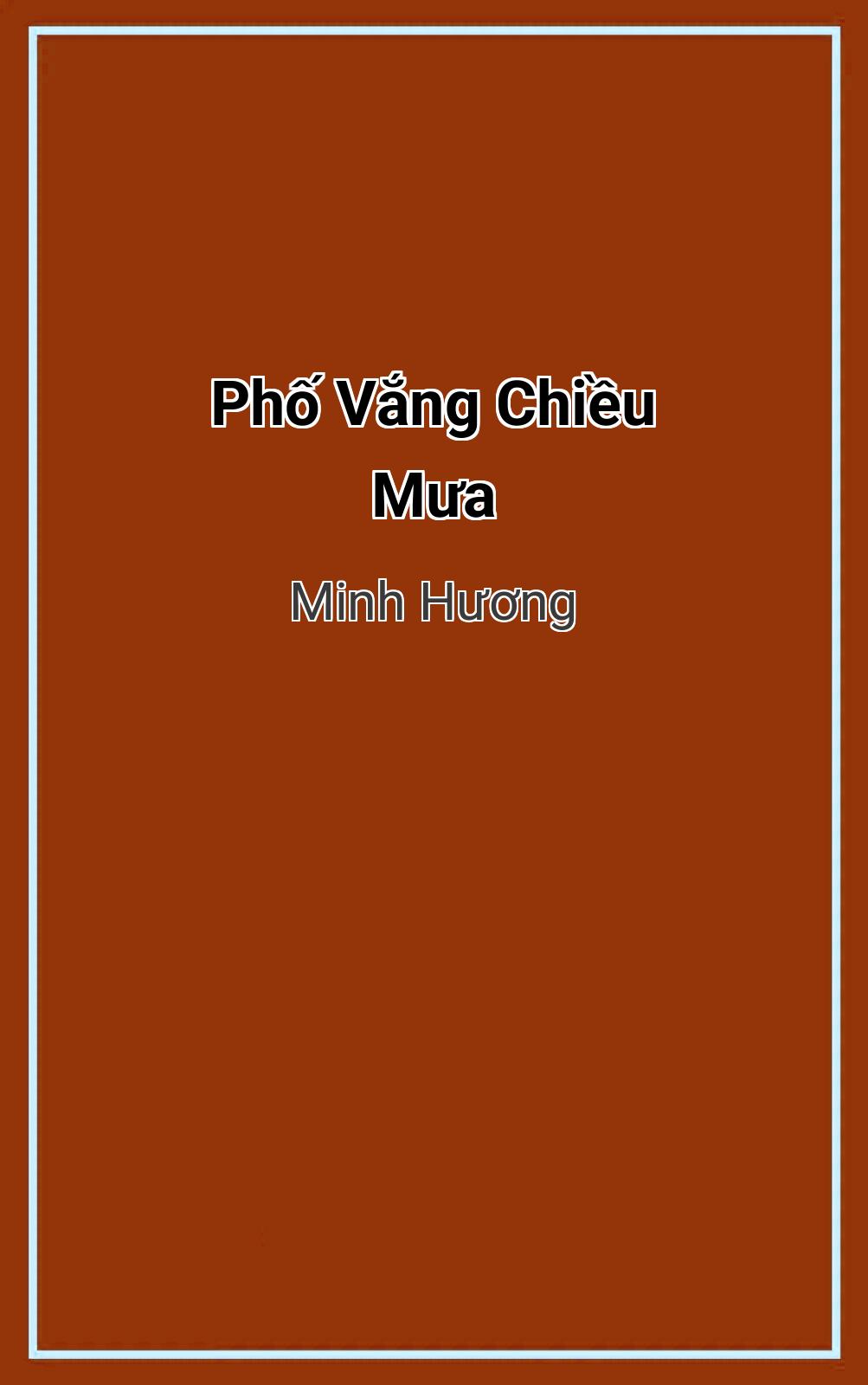 Phố Vắng Chiều Mưa