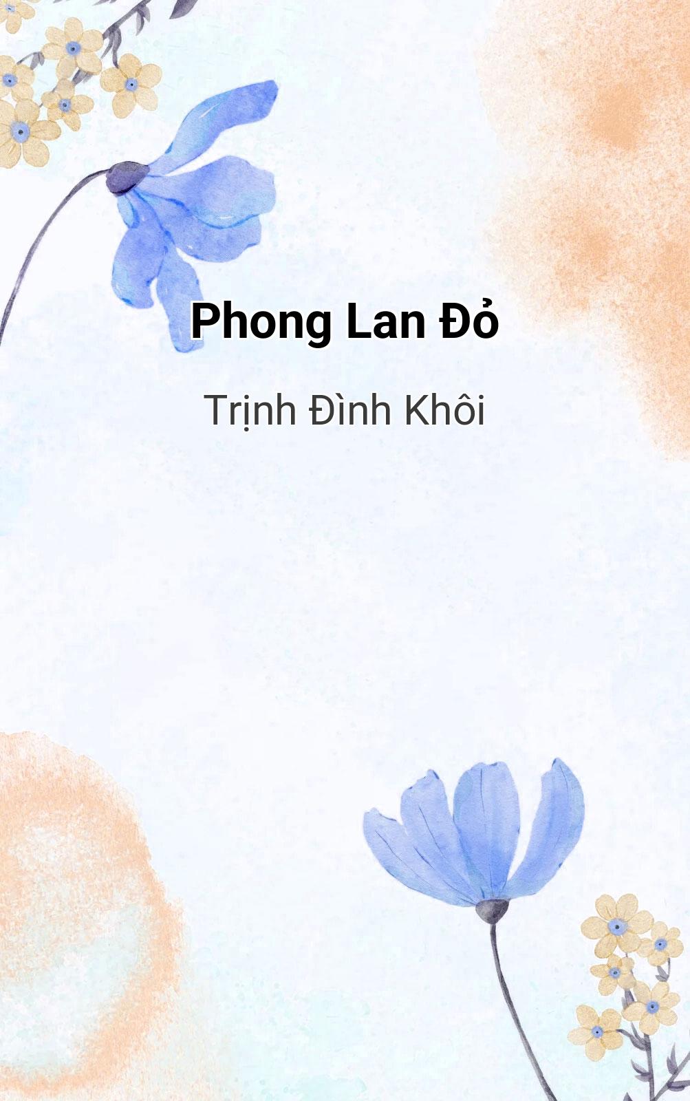 Phong Lan Đỏ