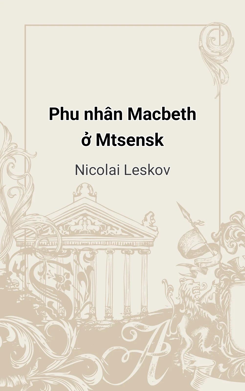 Phu Nhân Macbeth Ở Mtsensk