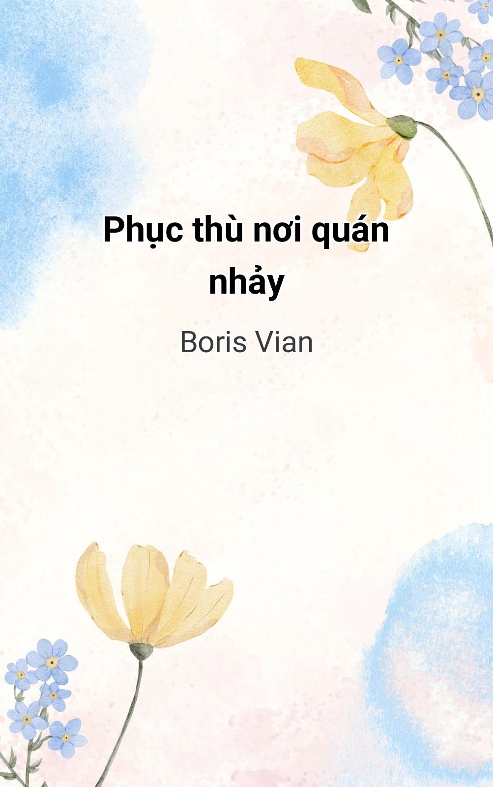 Phục Thù Nơi Quán Nhảy