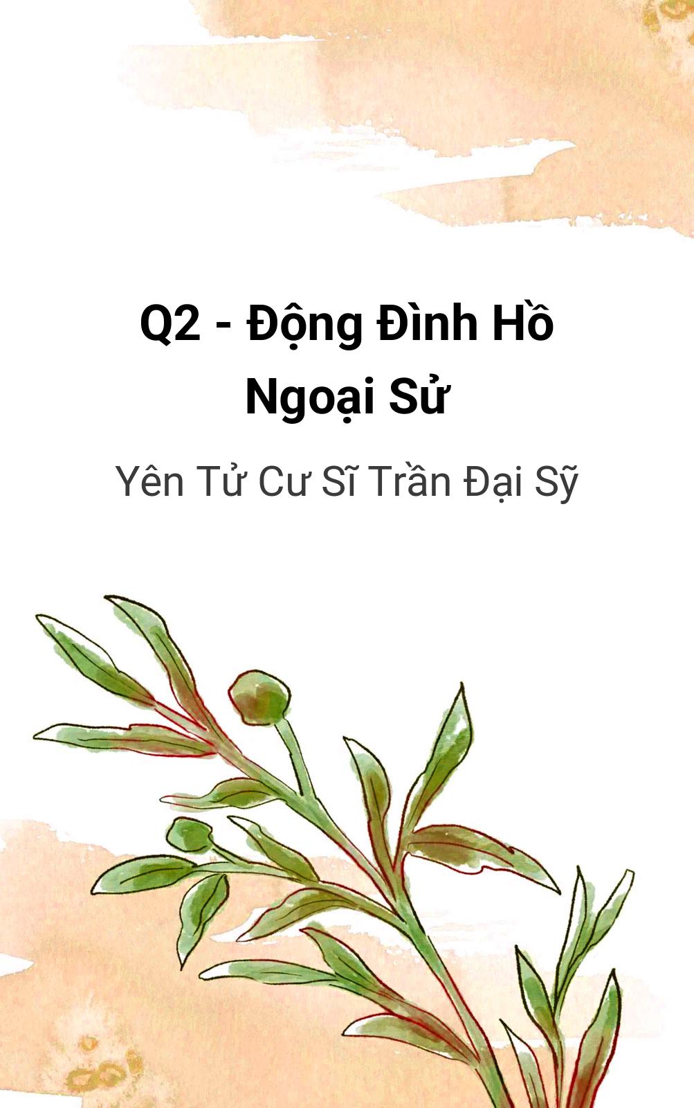 Q2 - Động Đình Hồ Ngoại Sử