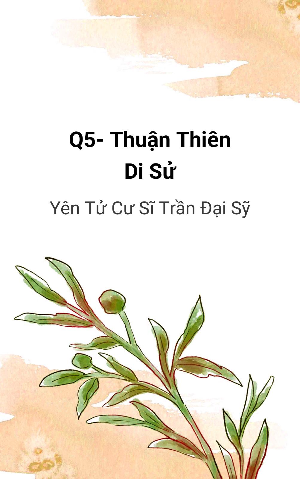 Q5- ThuậN Thiên Di Sử