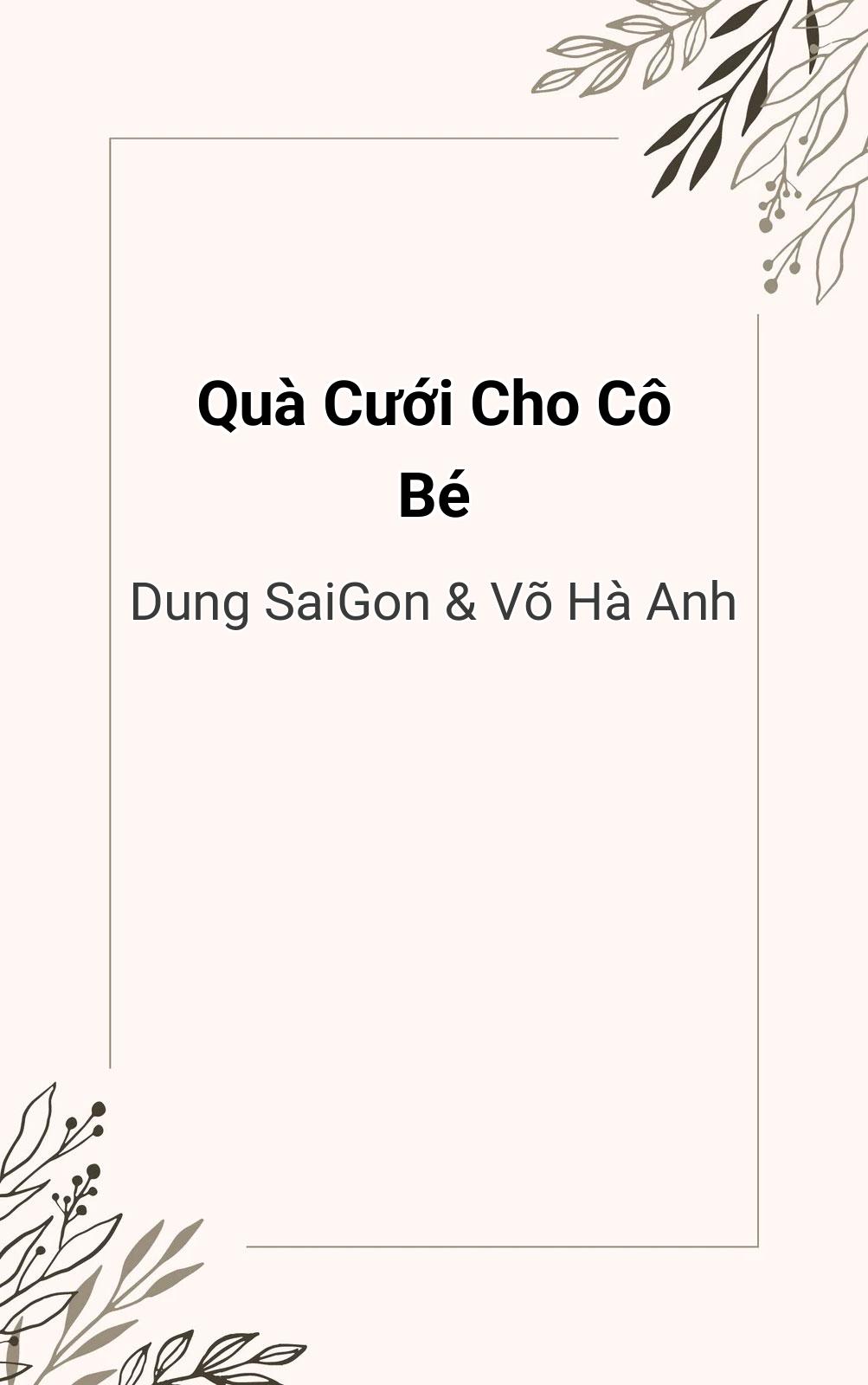 Quà Cưới Cho Cô Bé
