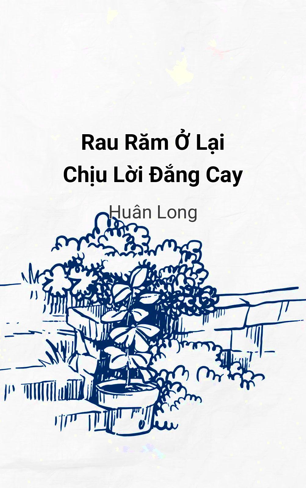 Rau Răm Ở Lại Chịu Lời Ðắng Cay