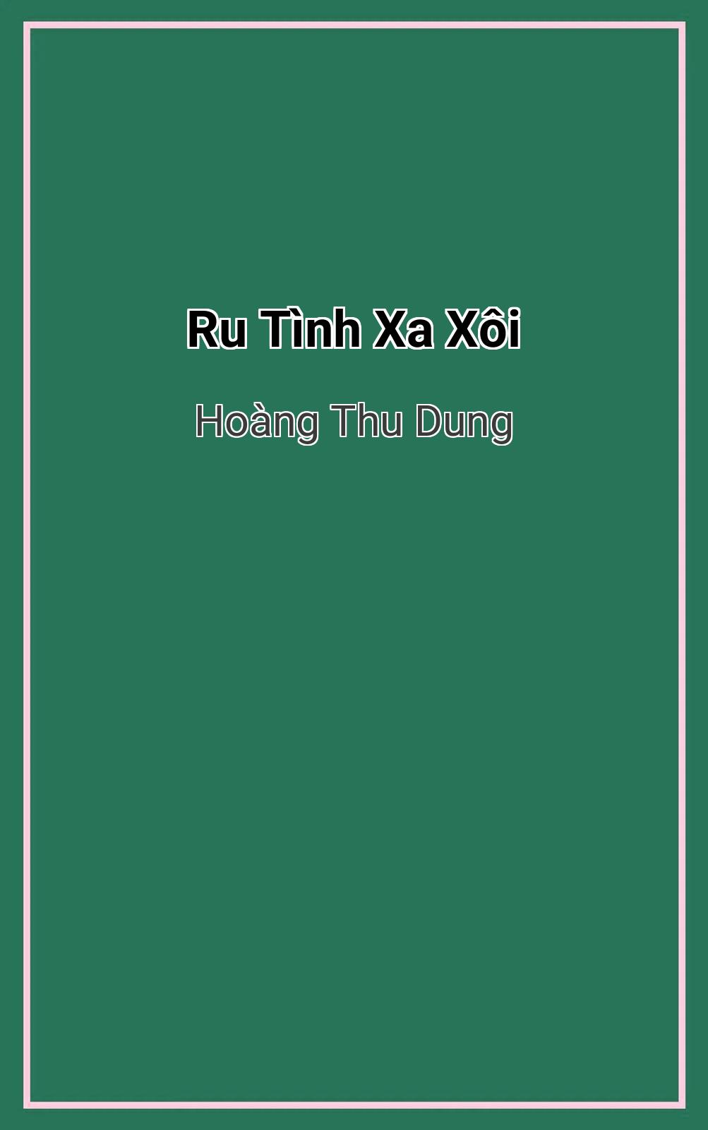 Ru Tình Xa Xôi