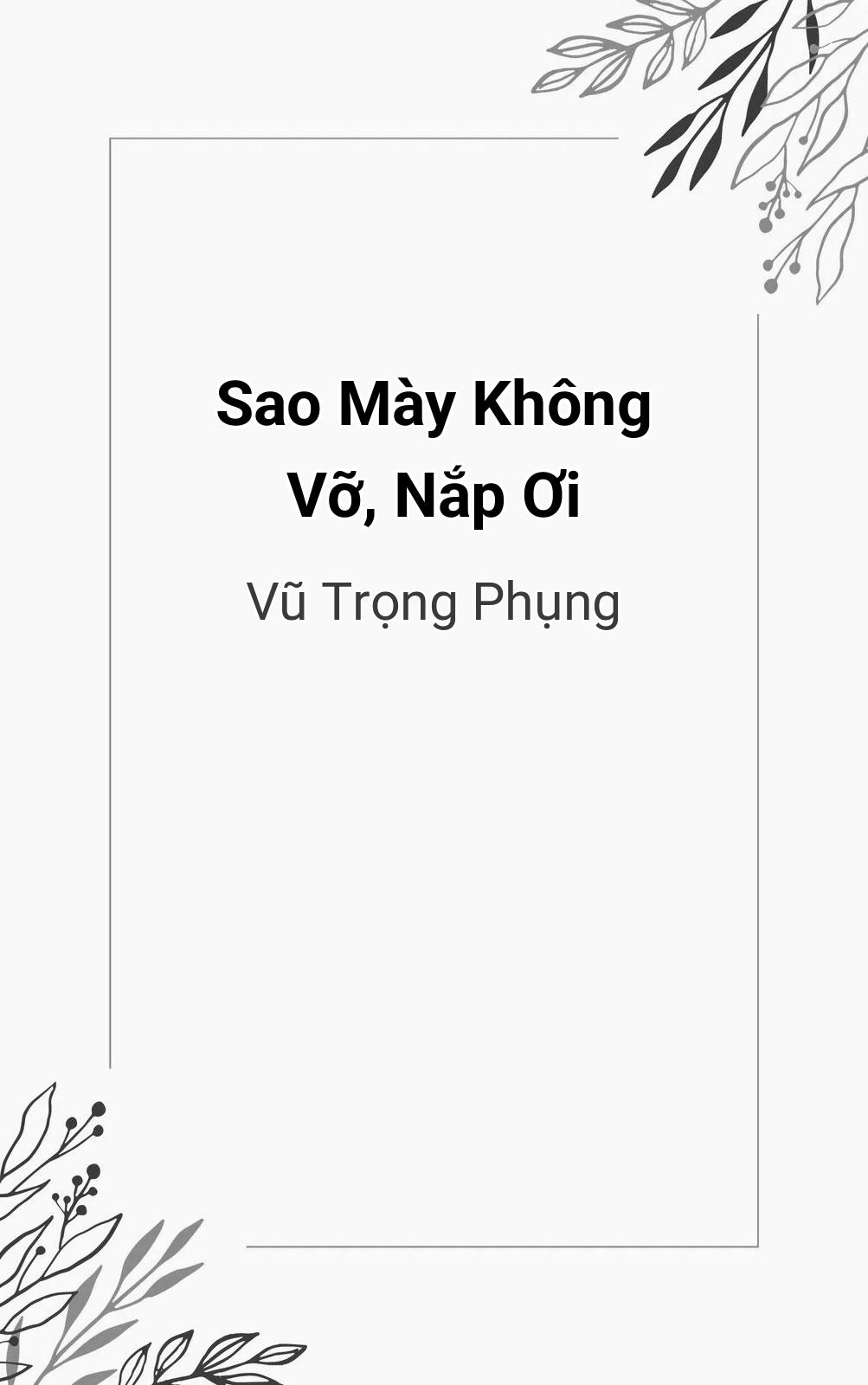 Sao Mày Không Vỡ, Nắp Ơi