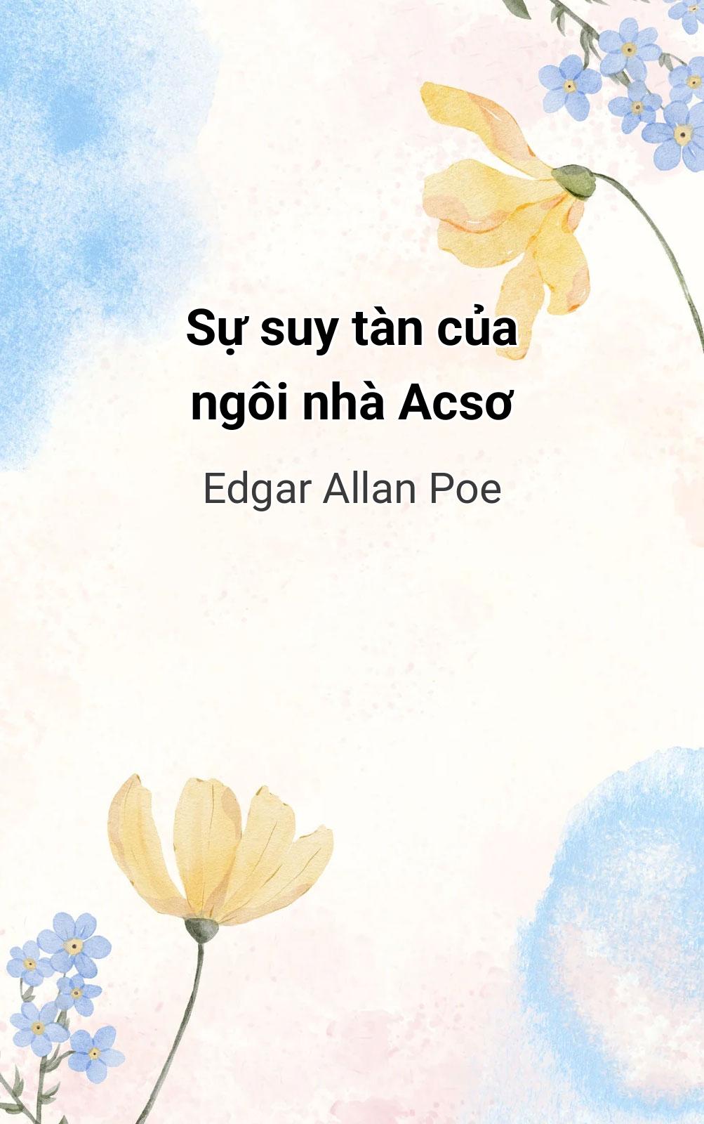 Sự Suy Tàn Của Ngôi Nhà Acsơ