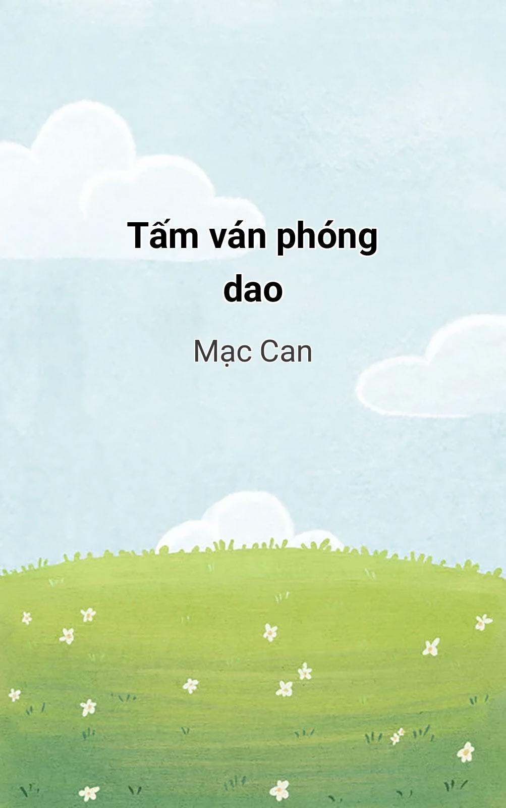 Tấm Ván Phóng Dao