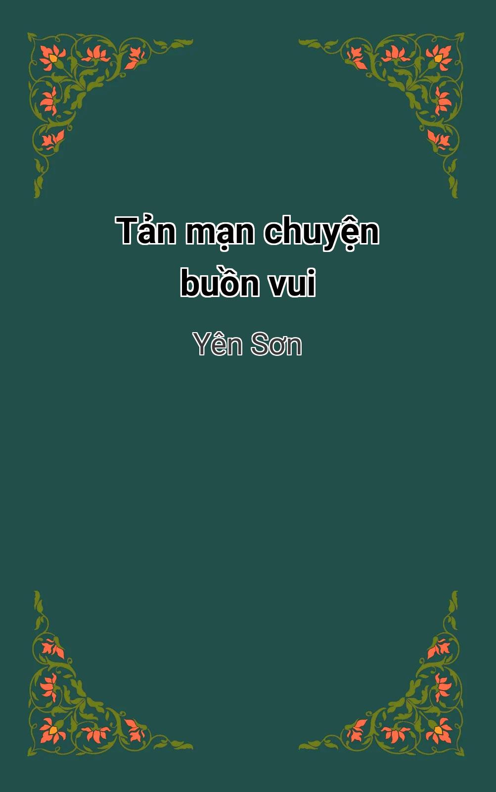 Tản Mạn Chuyện Buồn Vui