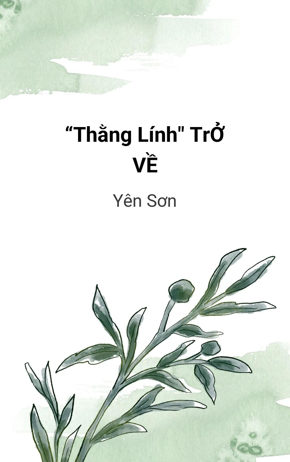 “Thằng Lính" Trở Về