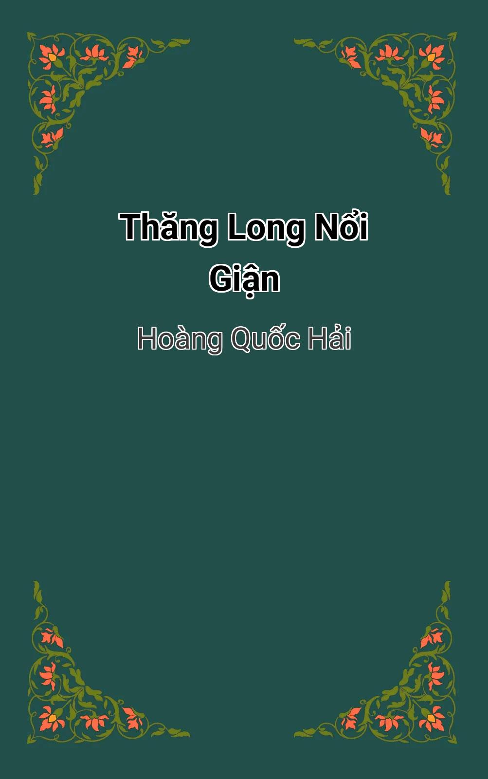 Thăng Long Nổi Giận