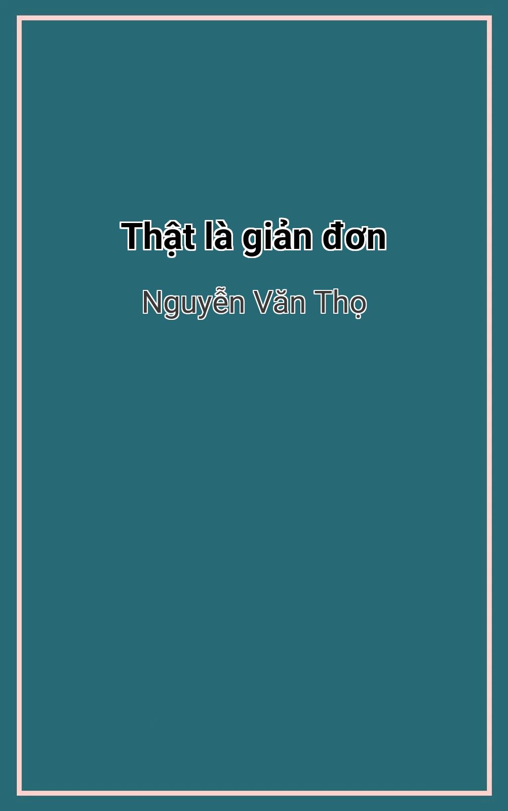 Thật Là Giản Đơn
