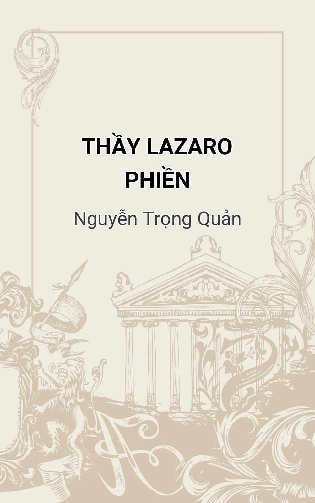 Thầy Lazaro Phiền