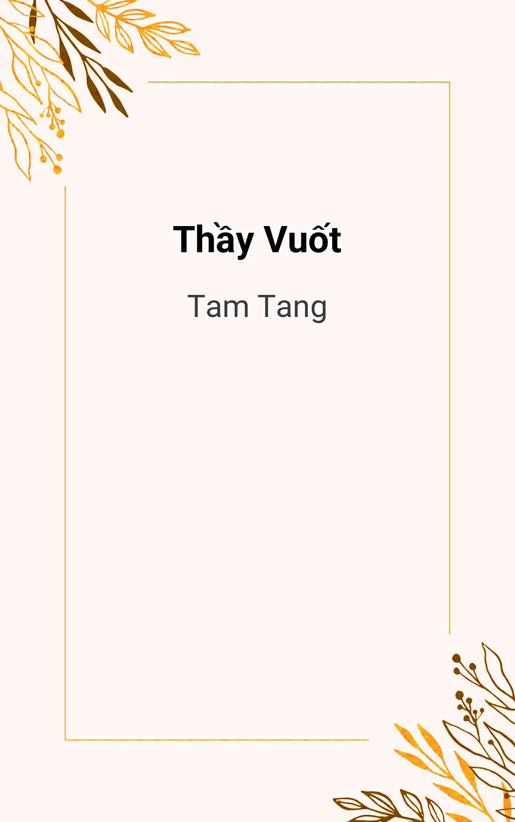 Thầy Vuốt