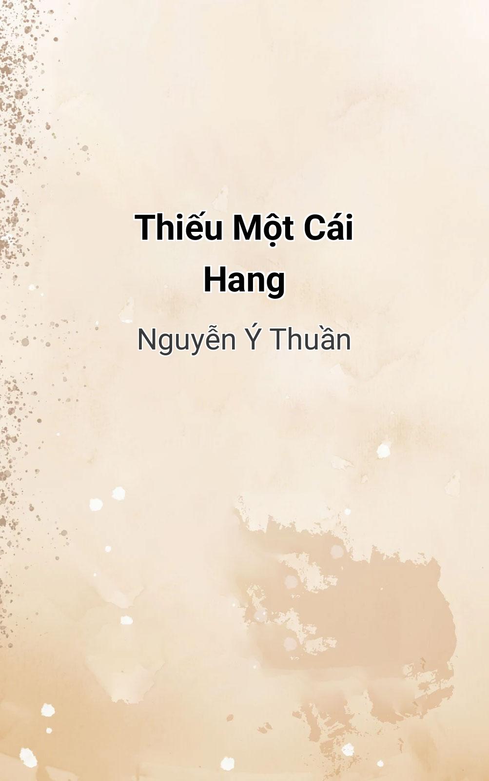 Thiếu Một Cái Hang