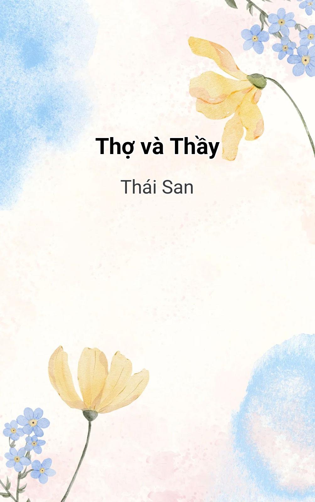 Thợ Và Thầy
