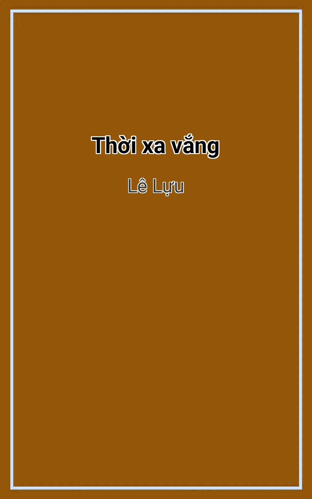 Thời Xa Vắng