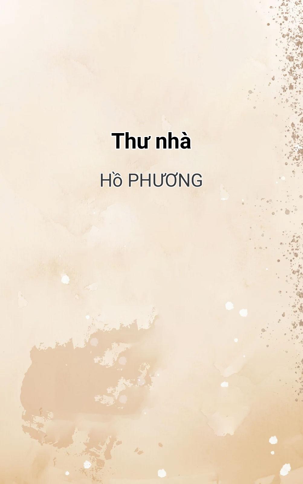 Thư Nhà