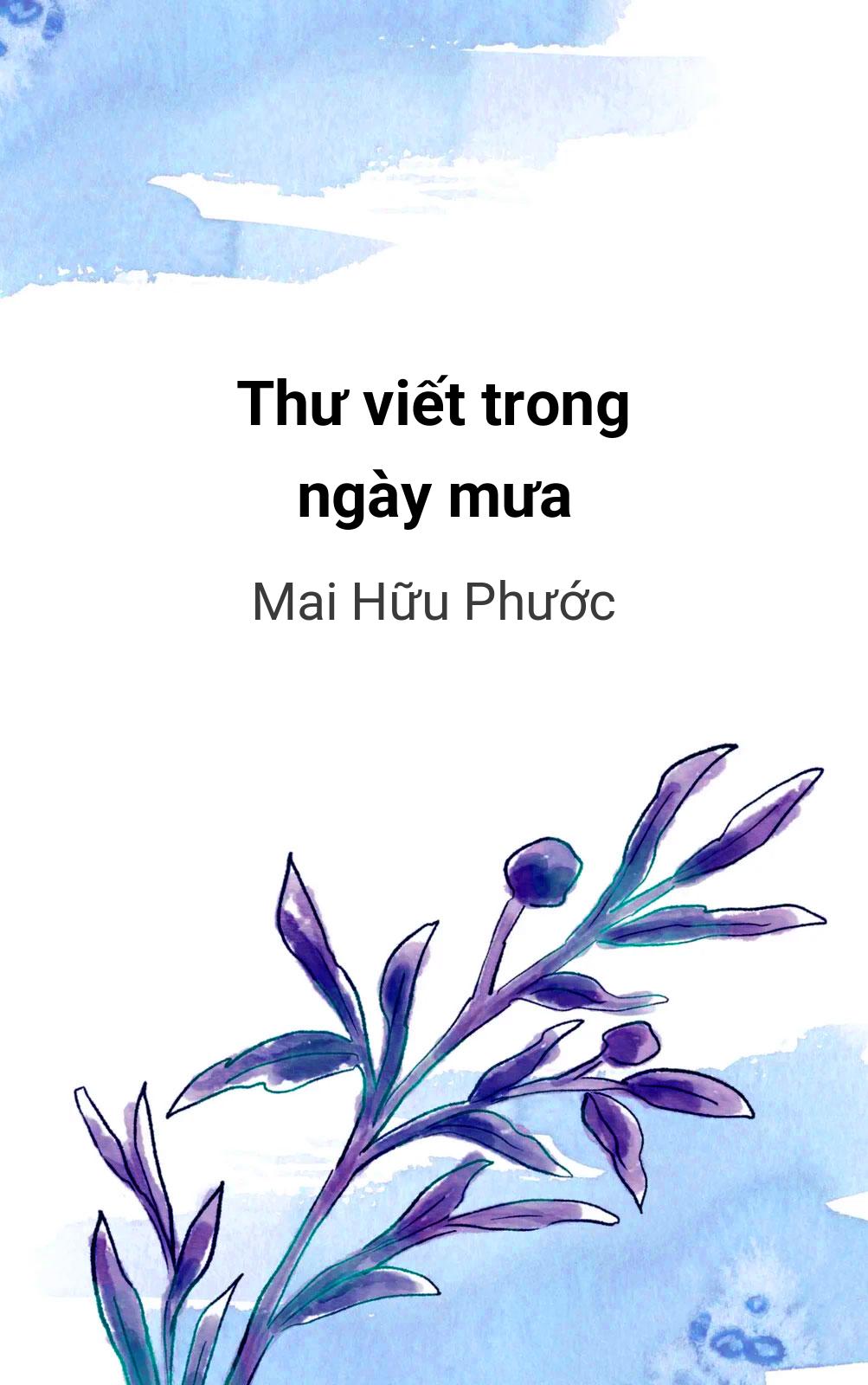Thư Viết Trong Ngày Mưa