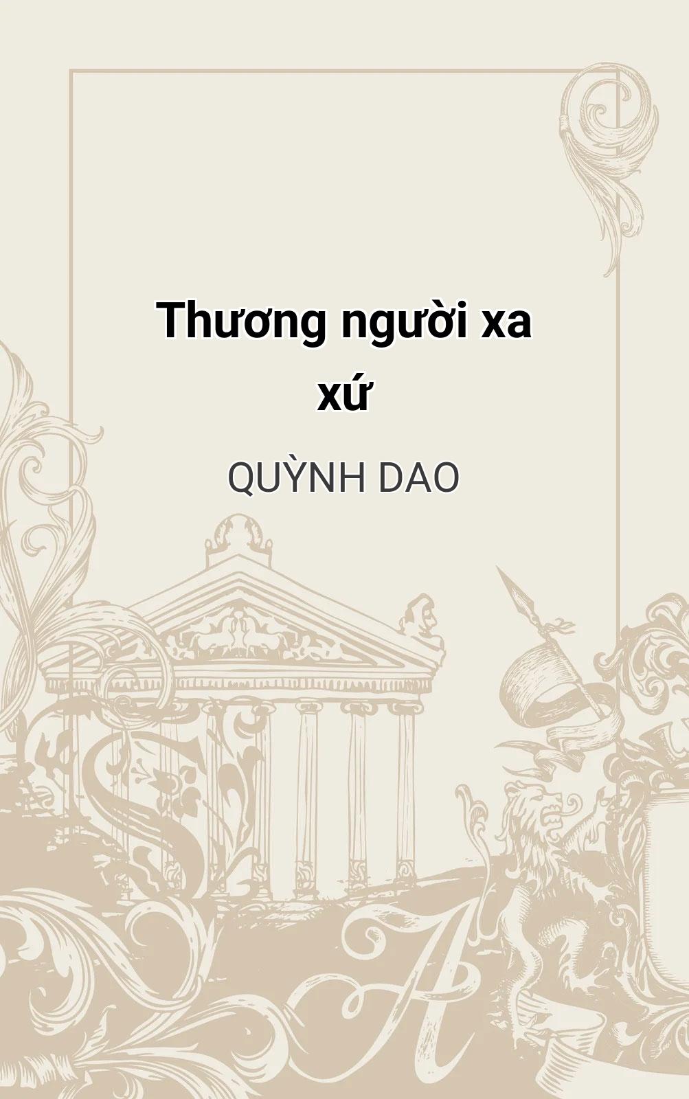 Thương Người Xa Xứ