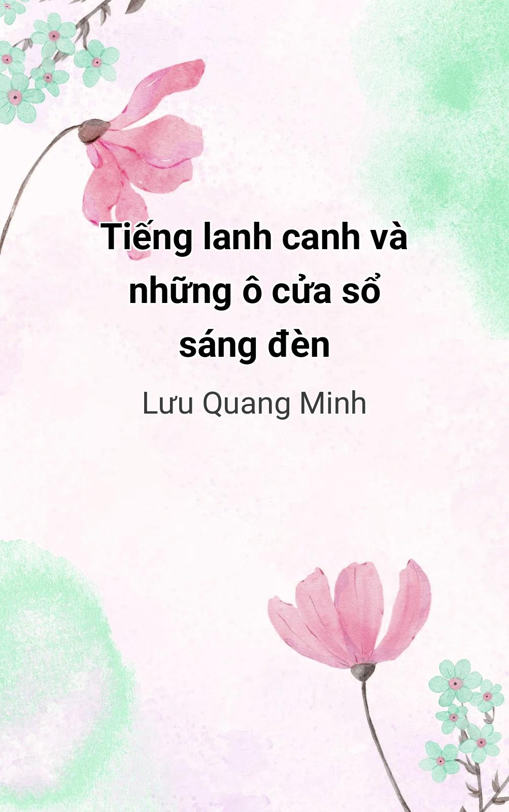 Tiếng Lanh Canh Và Những Ô Cửa Sổ Sáng Đèn