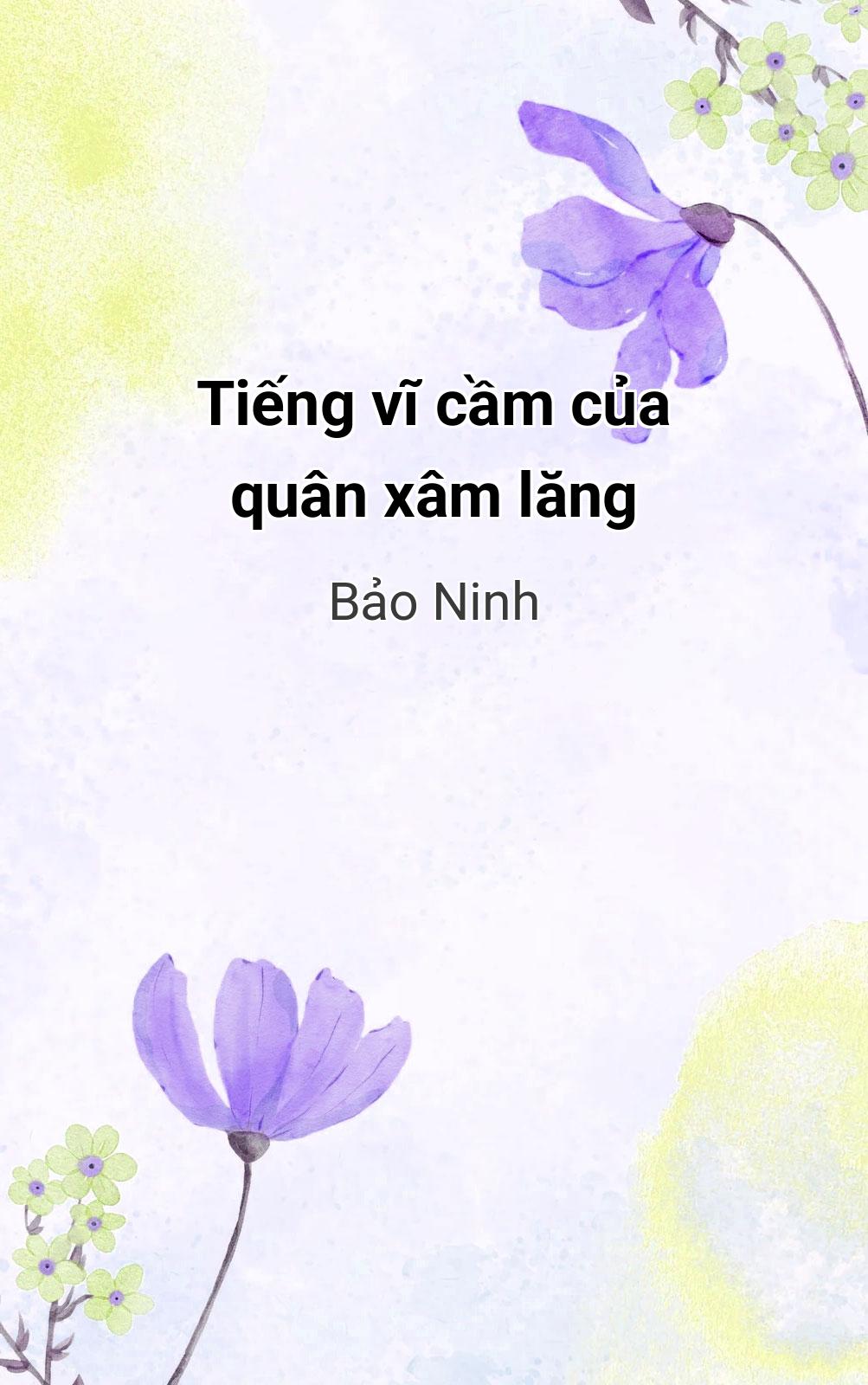 Tiếng Vĩ Cầm Của Quân Xâm Lăng