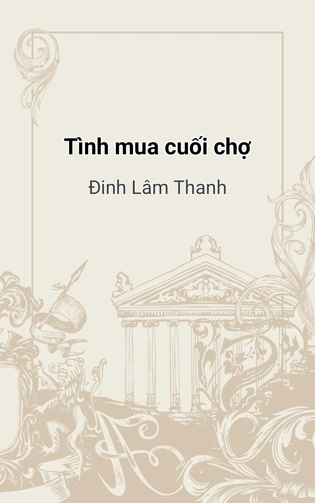 Tình Mua Cuối Chợ