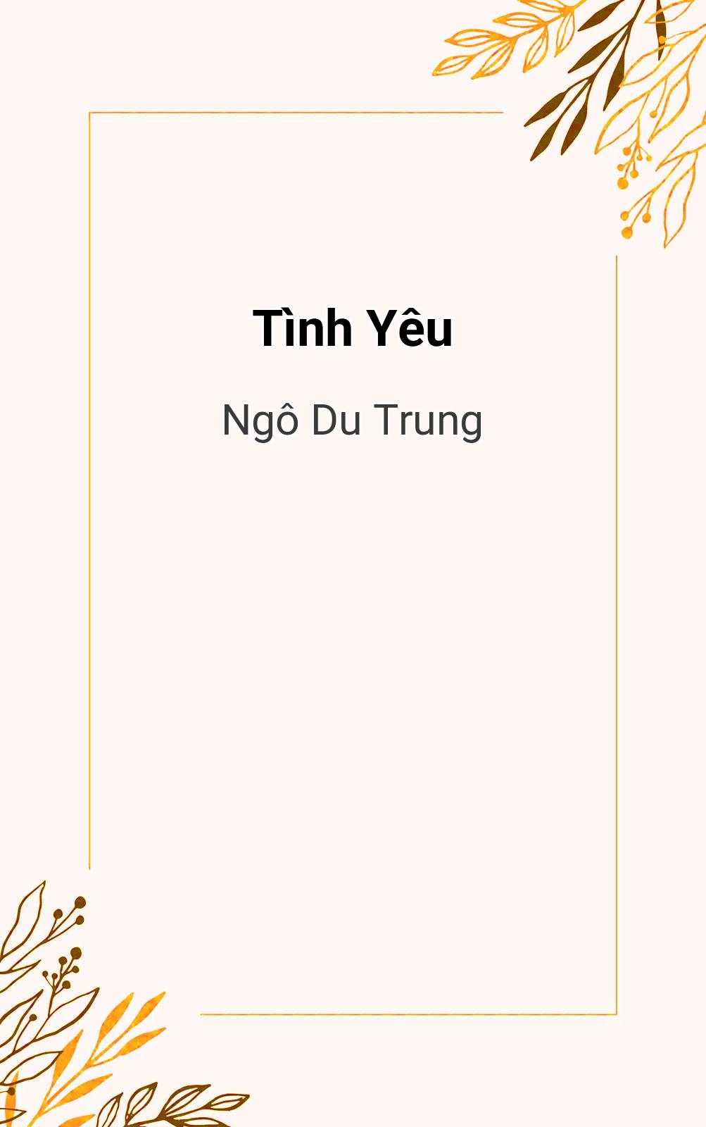 Tình Yêu
