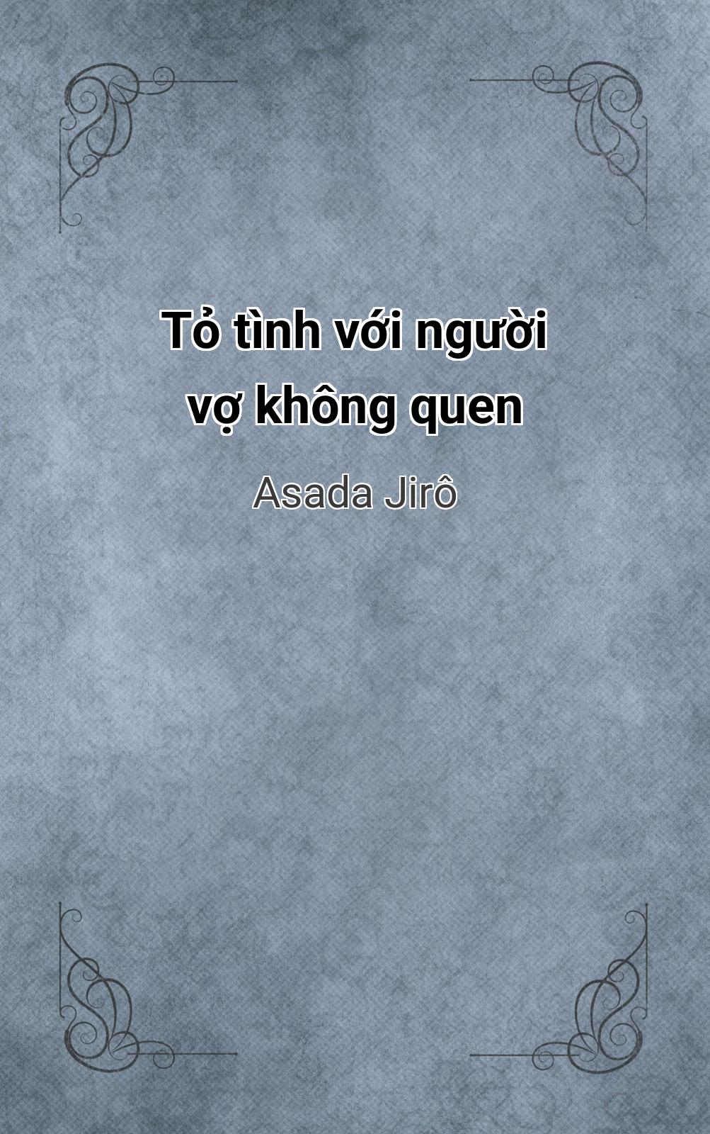 Tỏ Tình Với Người Vợ Không Quen