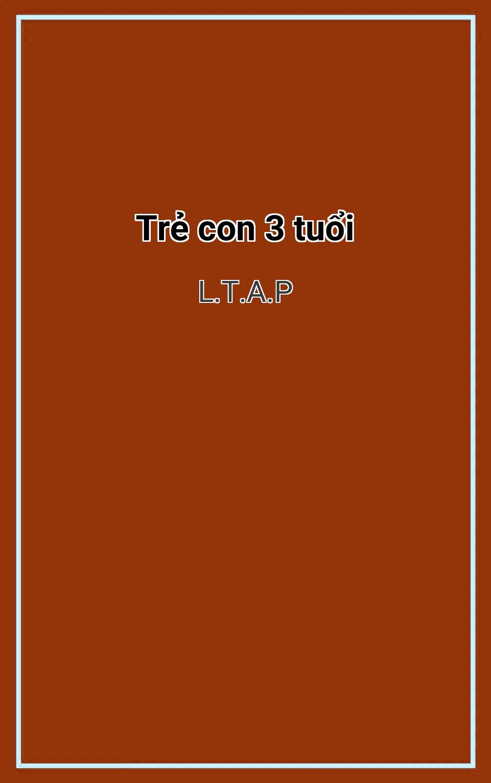Trẻ Con 3 Tuổi