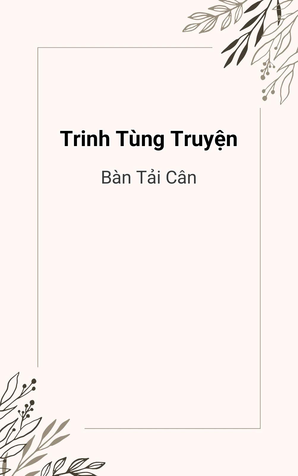 Trinh Tùng Truyện