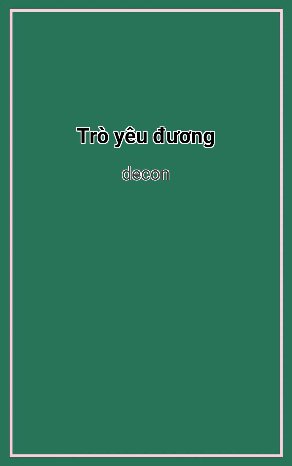 Trò Yêu Đương