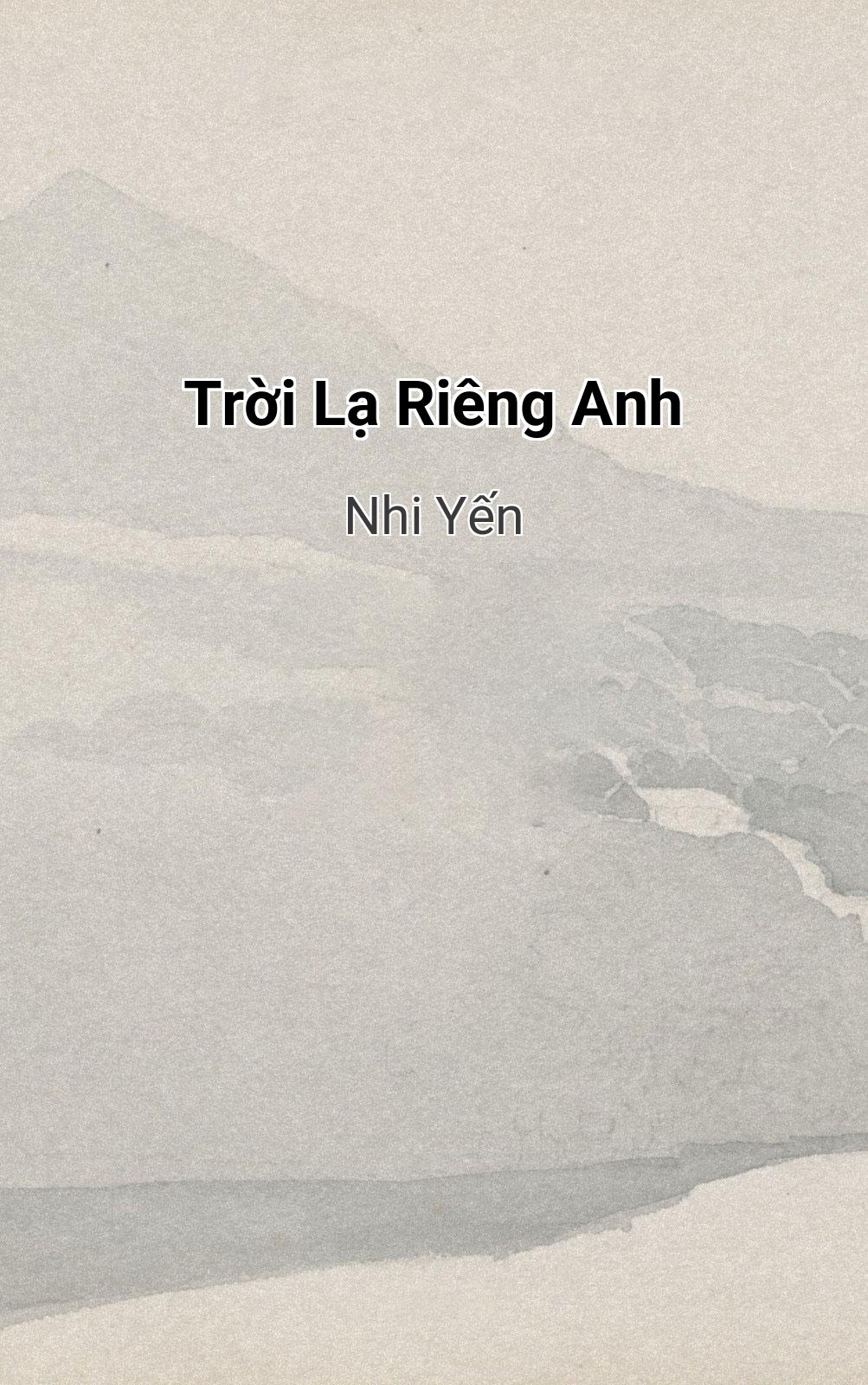 Trời Lạ Riêng Anh