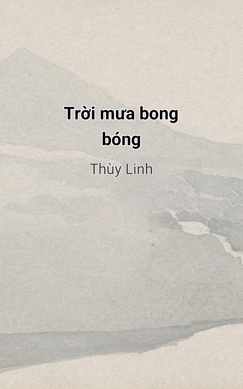 Trời Mưa Bong Bóng