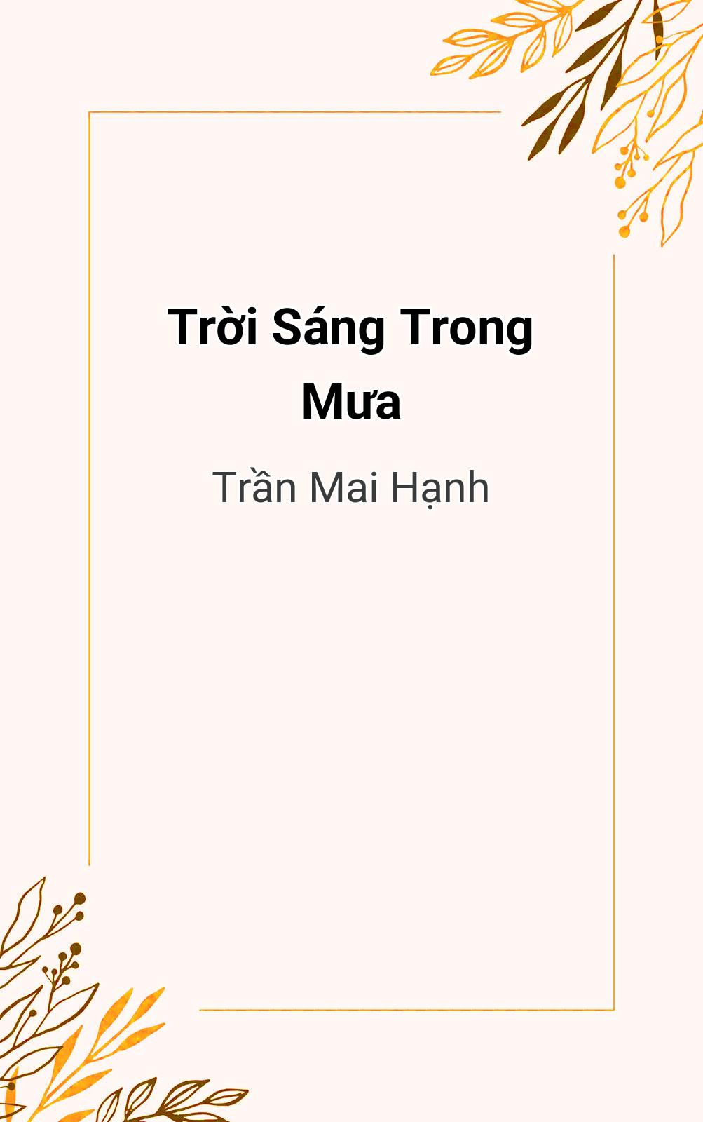 Trời Sáng Trong Mưa