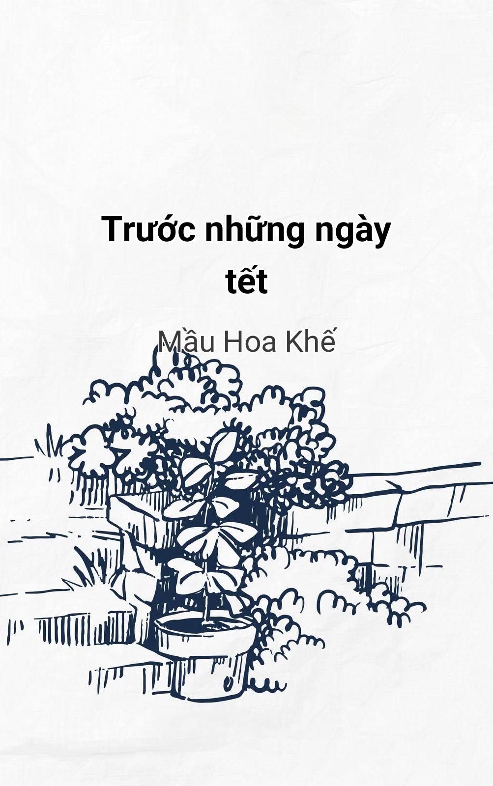 Trước Những Ngày Tết