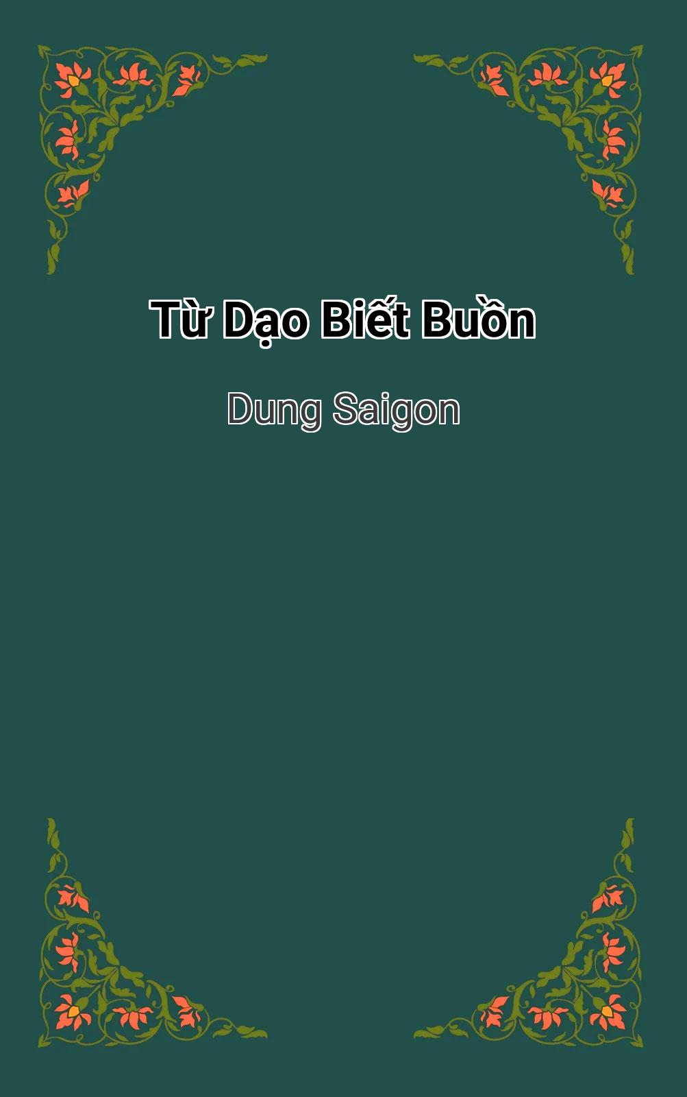 Từ Dạo Biết Buồn