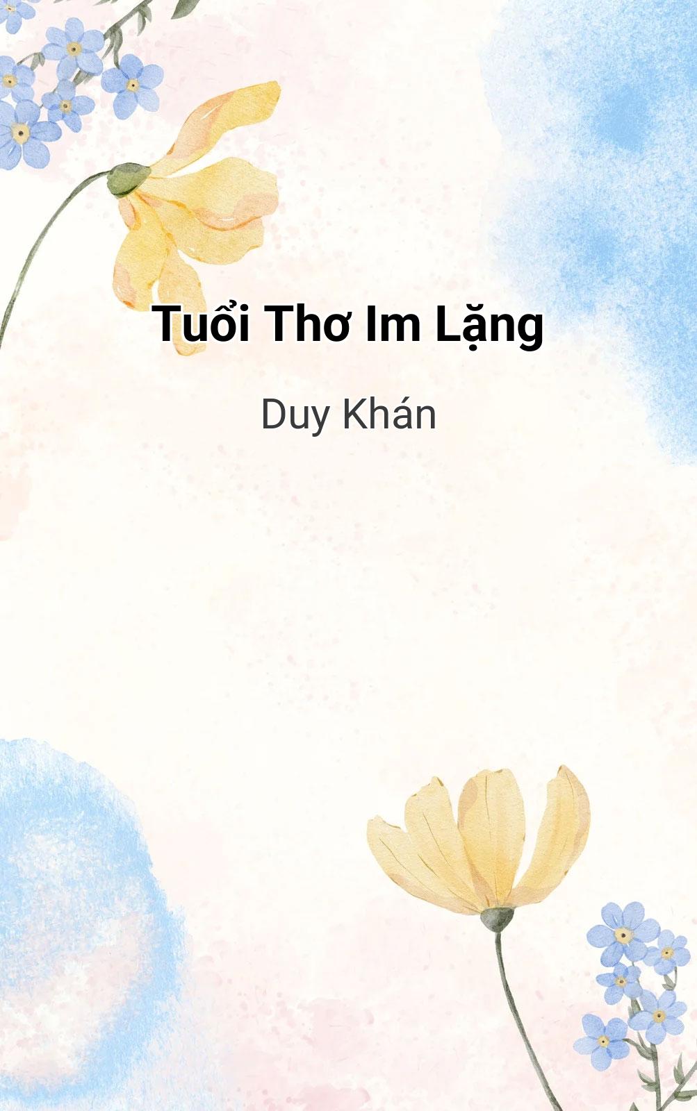 Tuổi Thơ Im Lặng